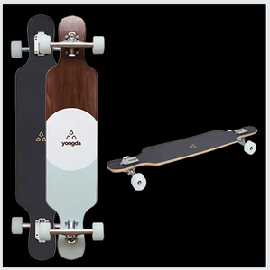 <span class=keywords><strong>Longboard</strong></span> acrobatique 39x8.3 pouces Hard Rock Canadian Maple Skateboard pour Freeride Downhill Cruising AQ1314 - Product Image 3