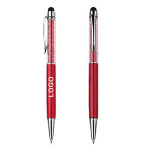 Bolígrafo Deportivo de Metal y Cristal con Punta Táctil para Pantallas, Personalizable con Logotipo, Regalos de Papelería - Product Image 5