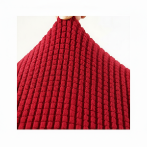 Premium Flocked Pattern Custom Color Fleece <b>Sofa</b> Bed <b>Cover</b> Warm and Soft-touch Breathable Plain Pattern Cozy Simple Style - Product Image 1