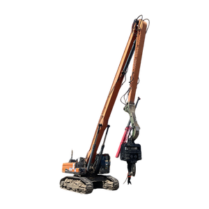 Potente Battipalo Idraulico in Acciaio Legato ad Alta Resistenza per Costruzione di Muri di Sponda - Product Image 3