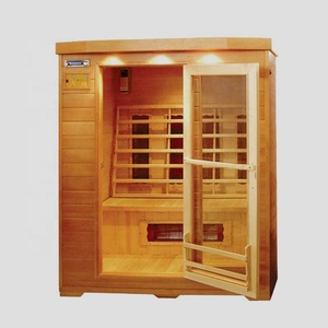 Salle de sauna infrarouge lointain de qualité supérieure Fenlin / Salle de sauna en bois / Salle de sauna russe - Product Image 4