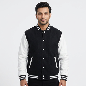 New Latest Custom Design Winter Varsity Jacket for <b>Men</b> High Street Style New Arrival Fashionable Custom Street Wear Wholesale - Product Image 1