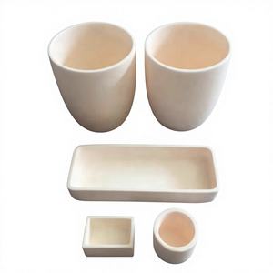 Crisol de Cerámica de Alúmina de Alto Rendimiento, Lámina de Sustrato de Cerámica de Alúmina, Material <span class=keywords><strong>Refractario</strong></span> de Cerámica de Alúmina - Product Image 4