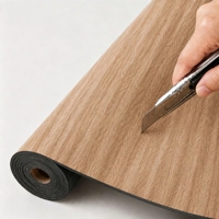 Pegatina de PVC Laminada de Lujo para Piso, Autoadhesiva, de Plástico Imitación Madera, Impermeable, Fácil de Instalar, Baldosas de PVC con Efecto Mármol