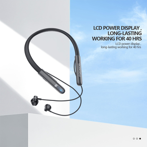 FONENG BL37 neckband אוזניות V5.3 סופר סוללה חיים Neckband אוזניות נשלף עם תצוגה דיגיטלית ותמיכה TF כרטיס - Product Image 2