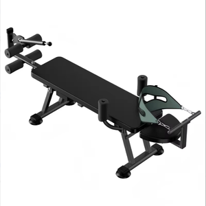 Panca Elettrica per Stretching con Supporto Lombare <span class=keywords><strong>Ortopedico</strong></span>, Struttura in Acciaio Inossidabile per Trazione - Product Image 2