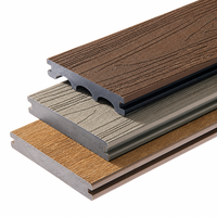 Revêtement de sol en composite bois-plastique (WPC) de haute qualité au design moderne, antidérapant, imperméable, avec gaufrage 3D