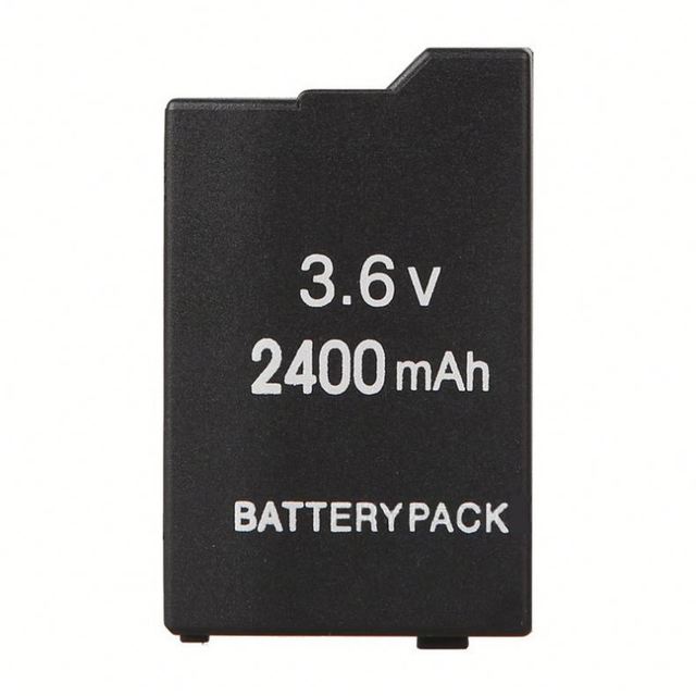 Slim Extended Rechargeable Li-ion Battery for PSP2000 PSP3000 for Portable Plastic Gamepad Controller