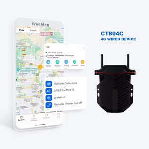 Pelacak GPS 2G 4G GSM WiFi Berkabel Mendukung Saluran 485/TTS BeiDou IP67 Tahan Air untuk Mobil, Motor, Aset, Penyimpanan Cloud PC - Product Image 3