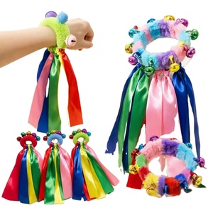 Campana de muñeca de colores para el Día del Niño, uso en interiores, ejercicio matutino, deportes, pulsera de cinta suelta, accesorios para actuaciones de baile, modelo - Product Image 1