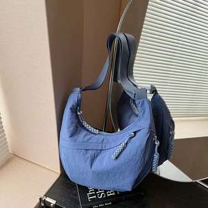 Bolso bandolera y bandolera de lona de color brillante para mujer - Product Image 1