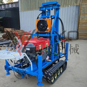 100m 120m 150m 180m 200m 디젤 25 마력 엔진과 휴대용 물 우물 드릴링 장비 - Product Image 4