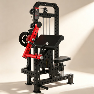 Máquina <span class=keywords><strong>de</strong></span> Bíceps y Tríceps 2 en 1 con Diseño <span class=keywords><strong>de</strong></span> Orificios Cortados con Láser y Sistema <span class=keywords><strong>de</strong></span> Pesas para Gimnasios Comerciales y Proyectos Profesionales - Product Image 1