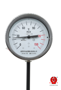 Industrielles Explosionsgeschütztes Wasserdichtes Bimetall-Thermometer Pt100 RTD Fernübertragung Edelstahl IP55 Temperaturmessgerät - Product Image 3