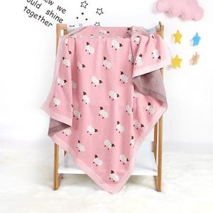 Manta <span class=keywords><strong>de</strong></span> punto 100% algodón, diseño <span class=keywords><strong>de</strong></span> hojas secas, anti-bolitas, antiácaros, ligera, para sofá, para todas las estaciones - Product Image 1