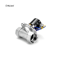 Válvula Solenoide de Bola Impermeable KLION RTS DN65 de Acero Inoxidable Normalmente Cerrada OEM para Fuentes Subacuáticas Exteriores Enterradas ISO Water 3