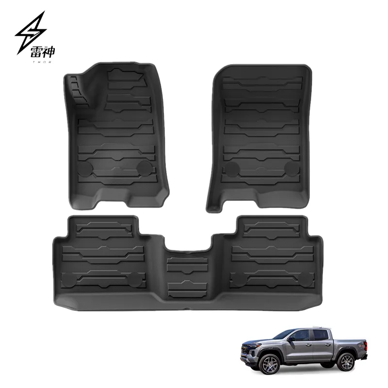 OEM TPE tikar mobil untuk Chevrolet Colorado Tracker Spark Gt Beat 3d tahan air antiselip penutup lantai Interior otomatis