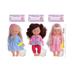 Bambola Interattiva per Bambini: Principessa Parlante che Cambia Vestiti, Set Giocattolo Educativo in Vinile Morbido a Forma di <span class=keywords><strong>Cartone</strong></span> <span class=keywords><strong>Animato</strong></span> - Product Image 3