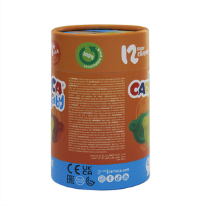 Embalaje <span class=keywords><strong>de</strong></span> cilindro vacío biodegradable personalizado, crayones, lápices, bolígrafos, pinturas, útiles escolares, papelerí<span class=keywords><strong>a</strong></span>, tubo <span class=keywords><strong>de</strong></span> papel para regalo - Product Image 2