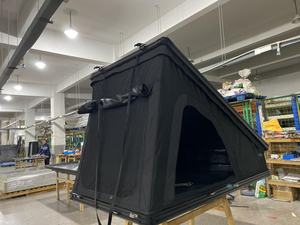 Toit universel d'usine Simple installé triangulaire rigide toit <span class=keywords><strong>louer</strong></span> aluminium tout-terrain voiture <span class=keywords><strong>Camping</strong></span> toit tente - Product Image 2