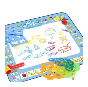 بيع بالجملة حصيرة خربش المياه التعليمية البلاستيكية حصيرة الرسم والتلوين السحري لعبة للأطفال الصغار - Product Image 4