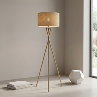 Lampe sur pied LED en fer de style nordique, base E14/E26, lampe d'intérieur pour salon, chambre à coucher, décoration