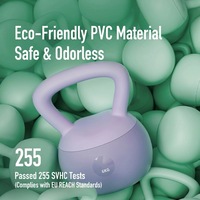 Pesas Rusas de Diseño de Lujo en Color Macaron, Equipo de Entrenamiento de Peso para Gimnasios y Boutiques de Fitness