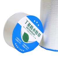 Ruban d'étanchéité super visqueux en butyl, antistatique, activé par l'eau, pour réparation de toitures et plomberie