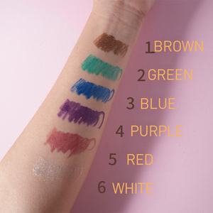 <span class=keywords><strong>Eye</strong></span>-<span class=keywords><strong>liner</strong></span> liquide coloré en gros Eyeliner liquide à paillettes imperméable de marque privée - Product Image 5