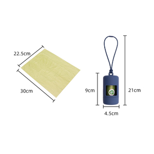 Distributore di sacchetti per rifiuti di cani da compagnia portatile eco-friendly sacchetto della spazzatura porta <span class=keywords><strong>cacca</strong></span> per cani - Product Image 5
