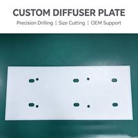 Plaque diffuseur de lumière en acrylique PMMA sur mesure, haute transmission, anti-éblouissement, pour panneau LED et boîte à lumière