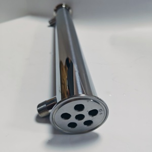 Condenseur de reflux en acier inoxydable à triple collier 2" TC x 200mm OAL, <span class=keywords><strong>D</strong></span>éphlegmateur type shotgun <span class=keywords><strong>pour</strong></span> alambic, 7 tubes intérieurs 1/2" FNPT froids - Product Image 5