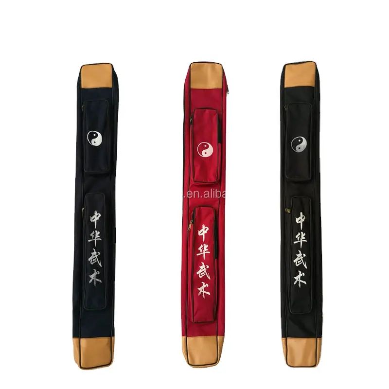 Chinese Wu Shu Equipment Oxford Fabric Tai chi Double Sword Bag