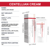 Crème Visage Anti-Âge et Éclaircissante à la Centella et à la Bave d'Escargot, Efficace et Puissante, à Marque Blanche, enrichie en Niacinamide pour Éliminer les Boutons