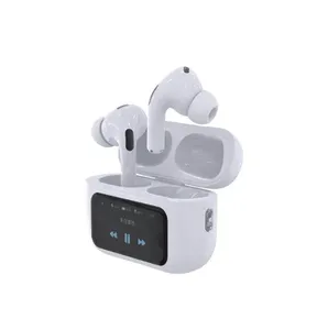 USA Warehouse LCD Touch Screen Display Headset ANC Noise Canceling Earphone HIFI Stereo Earbuds Wireless Control Gaming Earphone