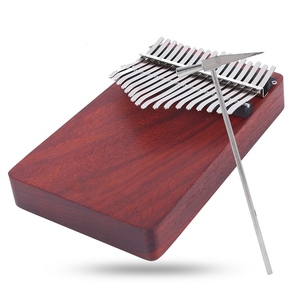 Kalimba, Piano de Pulgar, Pequeño, Portátil, de Madera, 17 Teclas, Instrumento Musical para Principiantes, <span class=keywords><strong>K17A</strong></span> - Product Image 1