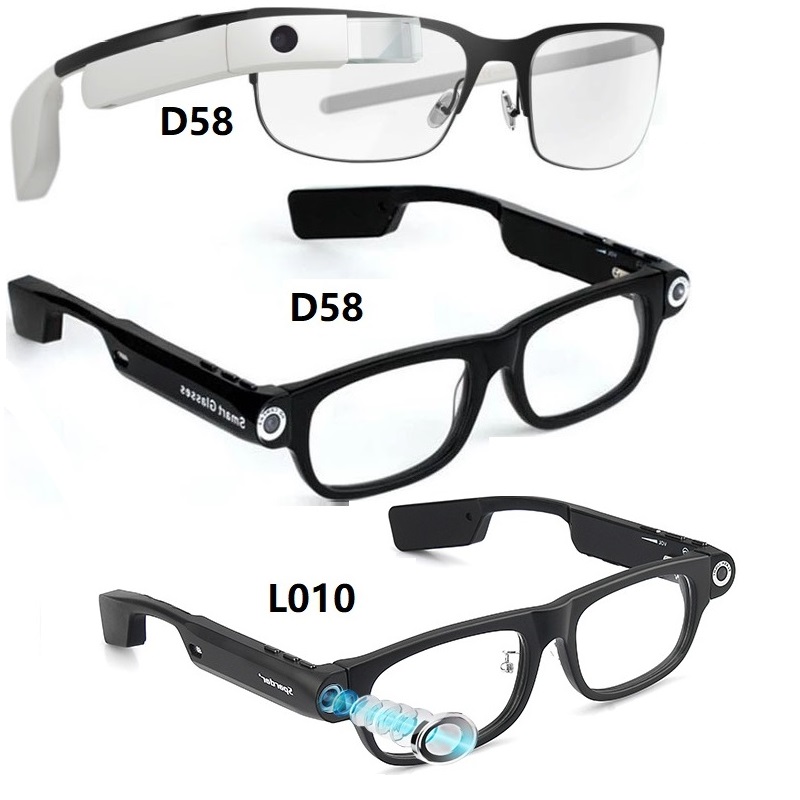 Невидимые мини-очки со скрытой шпионской камерой, записывающее устройство аудио и видео, смарт-очки со скрытой камерой и микрофоном