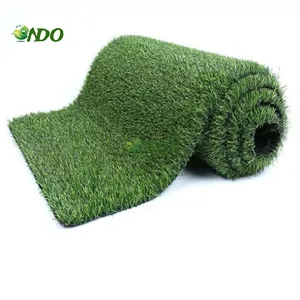 Kunstgras smaragdgrün günstig kostengünstig kurze Stapelhöhe Synthetisches Gras zur Dekoration