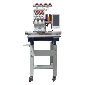 Venta Directa de Fábrica, Máquina de Bordar Computarizada de 1 Cabezal y 12 Agujas con Motor de 1200 RPM para Prendas, Gorras, Bolsas, Uso Industrial - Product Image 2