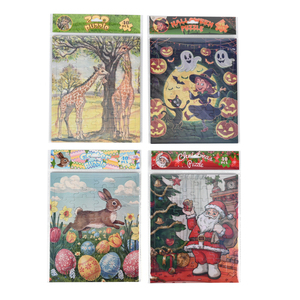 Puzzle holographique personnalisé aux couleurs vives pour les personnes âgées, les enfants et les adultes, jeu stimulant la mémoire pour les personnes atteintes de démence - Product Image 5