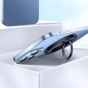 Support de téléphone magnétique universel 360 support d'anneau de doigt rotatif pour <span class=keywords><strong>iPhone</strong></span> 16 15 14 <span class=keywords><strong>13</strong></span> Pro Max support de poignée de téléphone portable amovible - Product Image 4