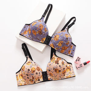 Reggiseno Gotico con Chiusura Frontale, Senza Ferretto, Anti-Cedimento, per Seno Grande e Piccolo, Taglie Grandi, Sottile - Product Image 4