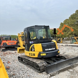 Miniexcavadora de orugas usada de 5,5 toneladas KOMATSU PC55 2023 potencia fuerte alta calidad barata con bomba de motor y motor - Product Image 5