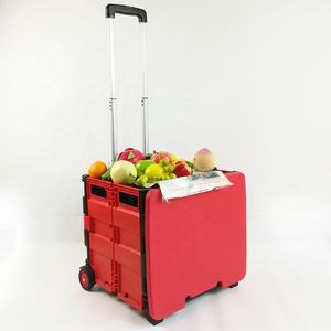 व्यक्तिगत खरीदारी गाड़ी/पहियों के साथ foldable शॉपिंग ट्रॉली - Product Image 5