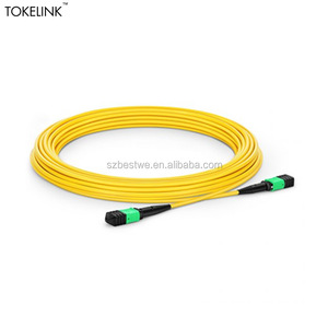 Câble LSZH haute vitesse MPO/MTP monomode multimode OM3 OM4, cordon de brassage MPO-MPO, jumper de tronçon - Product Image 6