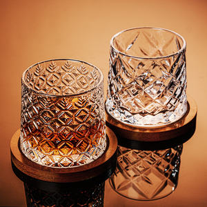 Copas de vino giratorias, vasos de whisky antiguos, vaso de barra de rocas para beber Bourbon - Product Image 6
