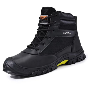Ventes directes d'usine bottes <span class=keywords><strong>de</strong></span> sécurité sport pour hommes <span class=keywords><strong>chaussures</strong></span> <span class=keywords><strong>de</strong></span> sécurité bottes <span class=keywords><strong>de</strong></span> travail à bout en acier construction - Product Image 5