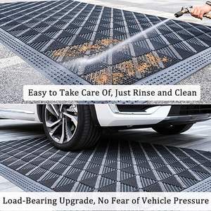 Anti-Rutsch-Staubs and entfernung Modularer EVA-PVC-Bodens chlamm weg Rutsch fester Außen boden Interlocking-Eingangs matte - Product Image 6