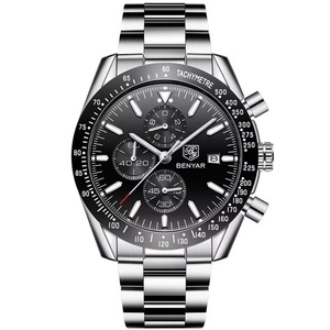 Reloj Deportivo Cronógrafo de Cuarzo para Hombre, Estilo Lujoso, Correa de Silicona, Luminoso, Resistente al Agua, con Calendario, Casual y de Negocios, Superventas - Product Image 6