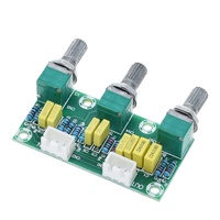 Préamplificateur passif Hi-Fi, carte amplificateur, module d'alimentation, réglage des basses et des aigus, électronique DIY, carte PCB électronique